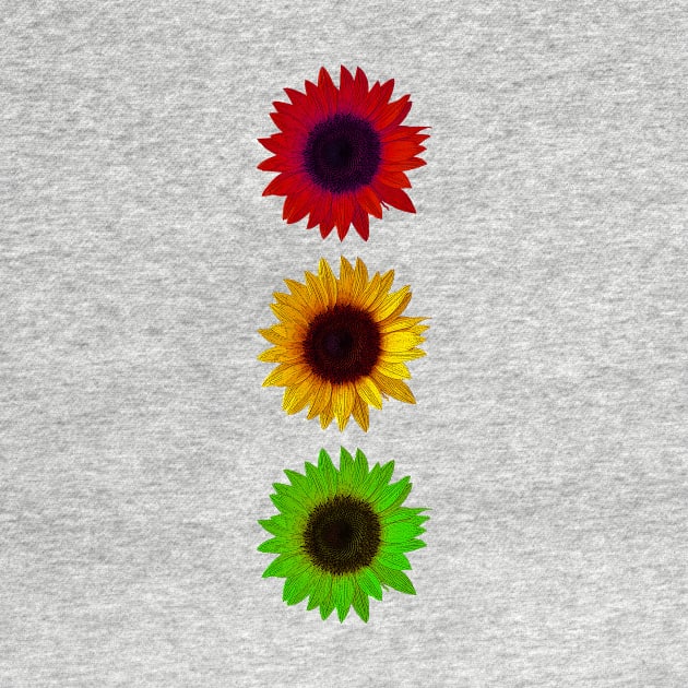 sunflowers semaphore by AsKartongs